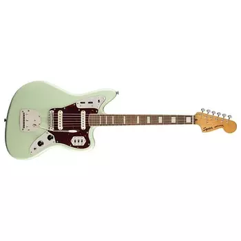 Электрогитара Squier 0374090557 Classic Vibe '70s Jaguar Electric Guitar, Surf Green, Laurel Fingerboard