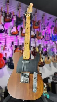 Электрогитара Squier 40th Anniversary Telecaster Electric Guitar, Vintage Edition - Satin Mocha Maple! 544 GET PLEK’D!