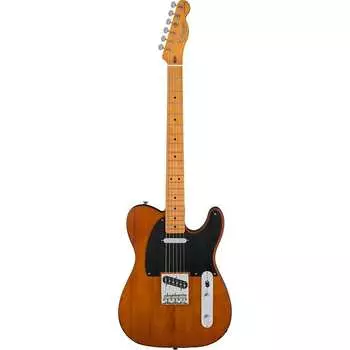 Электрогитара Squier 40th Anniversary Telecaster Vintage Edition, кленовый гриф, атласный мокко Squier 40th Anniversary Telecaster Vintage Edition Electric Guitar, Maple Fingerboard