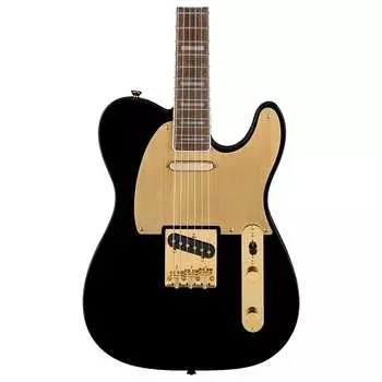 Электрогитара Squier 40th Anniversary Telecaster, золотое издание, черная 379400506
