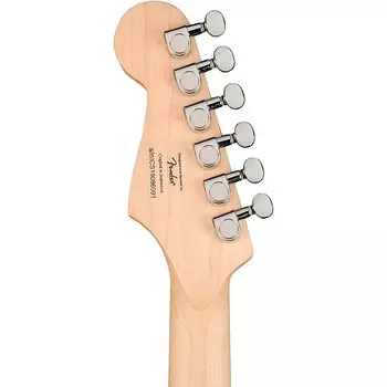 Электрогитара Squier Affinity Mini Stratocaster V2, цвет розовый