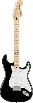 Электрогитара Squier Affinity Series Stratocaster - черная с кленовой накладкой Fender 037-8002-506
