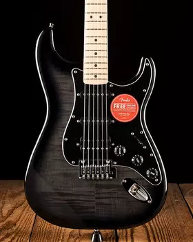 Электрогитара Squier Affinity Series Stratocaster FMT HSS - Black Burst - Free Shipping