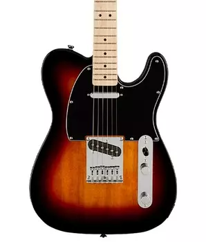 Электрогитара Squier Affinity Series Telecaster, Maple Fingerboard, Black Pickguard, 3-Color Sunburst