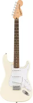 Электрогитара Squier Affinity SSS Stratocaster, олимпийский белый