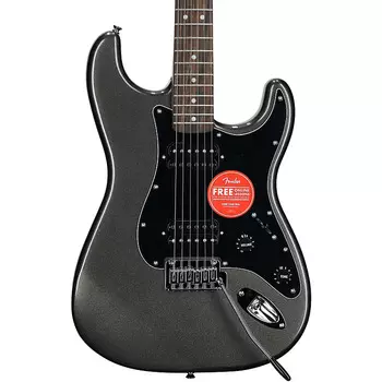 Электрогитара Squier Affinity Stratocaster HH Electric Guitar, Laurel Fingerboard, Charcoal Frost