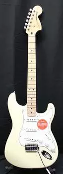 Электрогитара Squier Affinity Stratocaster Maple Fingerboard Olympic White Affinity Stratocaster Maple Fingerboard Electric Guitar