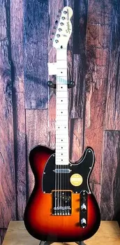 Электрогитара Squier Affinity Telecaster with Maple Fretboard, String Through Body 3-Tone Sunburst