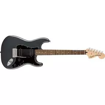 Электрогитара Squier by Fender Affinity Series Stratocaster HH, Indian Laurel fingerboard, Charcoal Frost Metallic