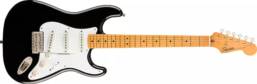 Электрогитара Squier by Fender Classic Vibe 50s Style Stratocaster with Maple Fretboard, Black