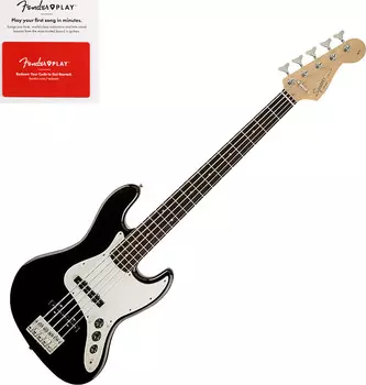 Электрогитара Squier Classic Vibe '50s Stratocaster, Maple Fingerboard, Black w/ Fender Play