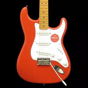 Электрогитара Squier Classic Vibe '50s Stratocaster, Maple Fingerboard, Fiesta Red