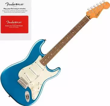 Электрогитара Squier Classic Vibe '60s Stratocaster, Lake Placid Blue w/ Fender Play Card