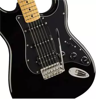 Электрогитара Squier Classic Vibe '70s Stratocaster HSS Electric Guitar Maple Fingerboard, Black