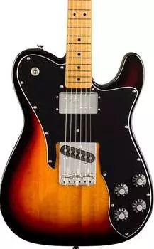 Электрогитара Squier Classic Vibe '70s Telecaster Custom Electric Guitar Maple FB, 3-Color Sunburst