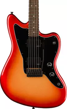 Электрогитара Squier Contemporary Active Jazzmaster Electric Guitar HH, Laurel Fingerboard, Black Pickguard, Sunset Metallic