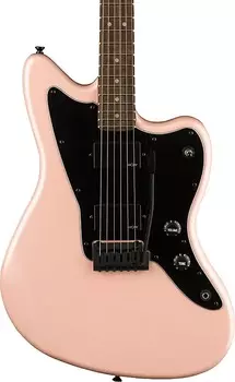 Электрогитара Squier Contemporary Active Jazzmaster Electric Guitar HH, Laurel Fingerboard, Black Pickguard, Shell Pink Pearl