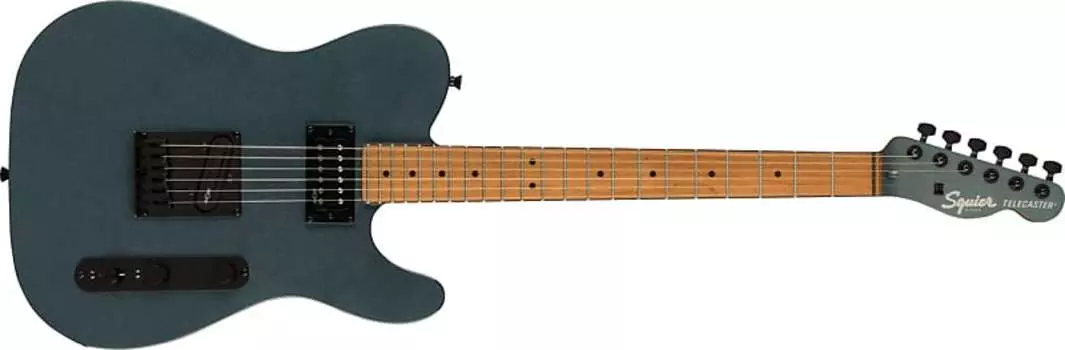 Электрогитара Squier Contemporary Telecaster RH Накладка из жареного клена, металлик Gunmetal