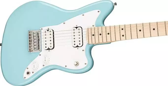 Электрогитара Squier Mini Jazzmaster HH Maple Fingerboard Daphne Blue