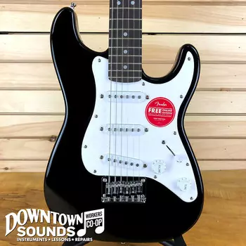 Электрогитара Squier Mini Stratocaster v2 - Black