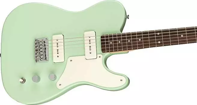 Электрогитара Squier Paranormal Baritone Cabronita Telecaster, Surf Green
