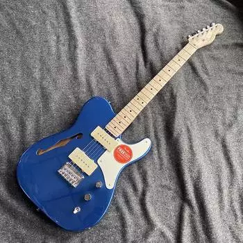 Электрогитара Squier Paranormal Cabronita Telecaster Thinline 2021 Lake Placid Blue CYKI21014420