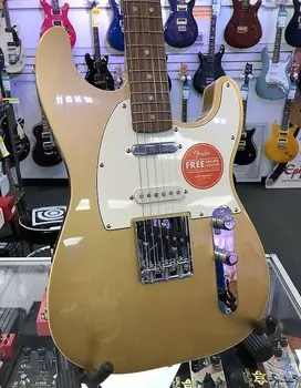 Электрогитара Squier Paranormal Custom Nashville Stratocaster - Aztec Gold