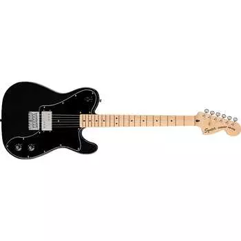 Электрогитара Squier Paranormal Esquire Deluxe Guitar, Maple Fretboard, Metallic Black