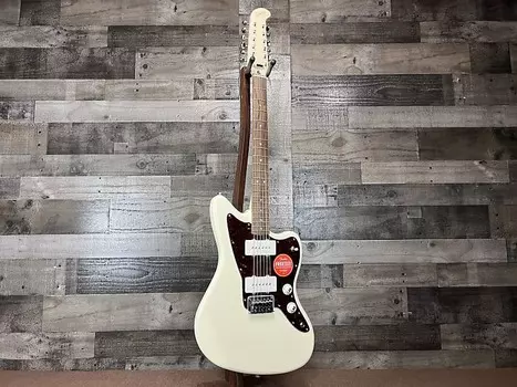 Электрогитара Squier Paranormal Jazzmaster XII, Laurel Fingerboard, Tortoiseshell Pickguard, Olympic White