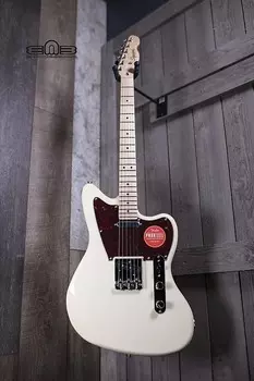 Электрогитара Squier Paranormal Offset Telecaster, Maple Fingerboard, Tortoiseshell Pickguard, Olympic White Electric Guitar 0377005505