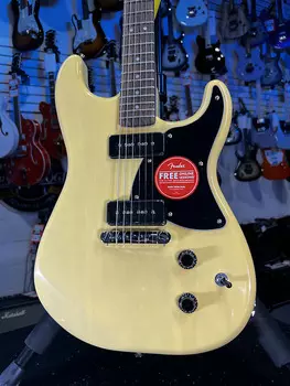 Электрогитара Squier Paranormal Strat-O-Sonic Electric Guitar - Vintage Blonde Authorized Dealer Free Shipping! 025 GET PLEK’D!