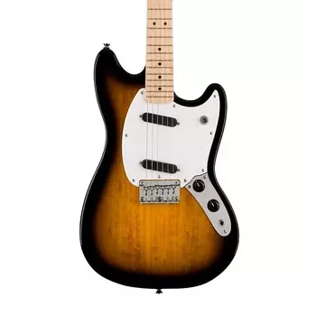 Электрогитара Squier Sonic Mustang Maple Fingerboard White Pickguard 2-Color Sunburst