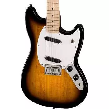 Электрогитара Squier Sonic Mustang, Maple Fingerboard, White Pickguard, 2-Color Sunburst