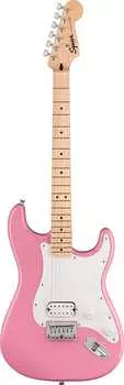 Электрогитара Squier Sonic Stratocaster Flash Pink HT