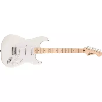 Электрогитара Squier Sonic Stratocaster HT Guitar, Maple Fingerboard, White Pickguard, Arctic White