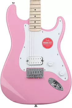 Электрогитара Squier Sonic Stratocaster HT H Electric Guitar - Flash Pink