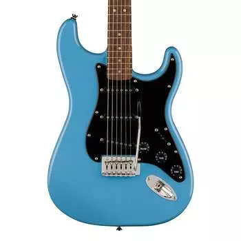 Электрогитара Squier Sonic Stratocaster, Laurel Fingerboard, Black Pickguard, California Blue