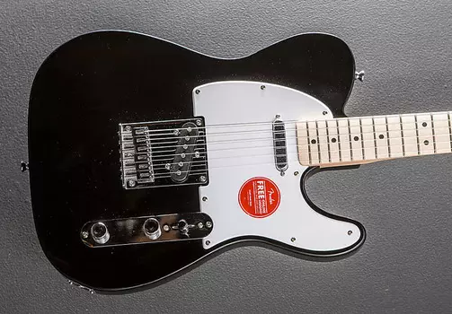Электрогитара Squier Sonic Telecaster - Black w/Maple