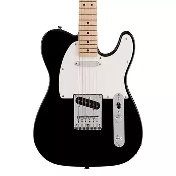 Электрогитара Squier Sonic Telecaster - Black with Maple Fingerboard &White Pickguard