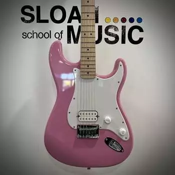 Электрогитара Squier Sonic Stratocaster HT H, розовый
