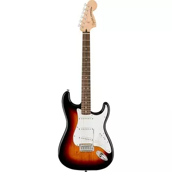 Электрогитара Squire Affinity Series Stratocaster Electric Guitar, Laurel Fingerboard - 3-Color Sunburst