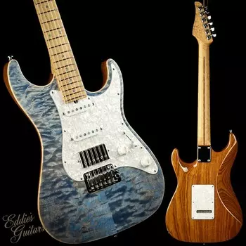 Электрогитара Standard Roasted Birdseye Neck - Trans Denim Blue