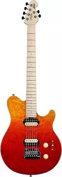 Электрогитара Sterling Axis AX3QM Quilted Maple 2022 - Spectrum Red