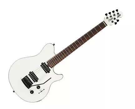 Электрогитара Sterling by Music Man Axis - White w/ Black Body Binding