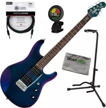 Электрогитара Sterling JP60 MDR Mystic Dream John Petrucci Signature Guitar w/Bag, Cable, Stand, Cloth, Tuner