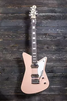 Электрогитара Sterling Mariposa Pueblo Pink Satin