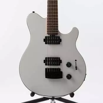 Электрогитара Sterling SUB Series Axis White w/ Black Body Binding