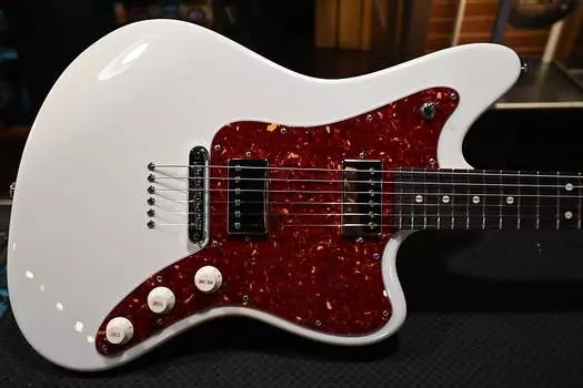 Электрогитара Suhr Classic JM HH Tonepros TP6 - Olympic White #6157