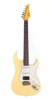 Электрогитара Suhr Classic S Antique, Vintage Yellow, Indian Rosewood Fingerboard, HSS, SSCII