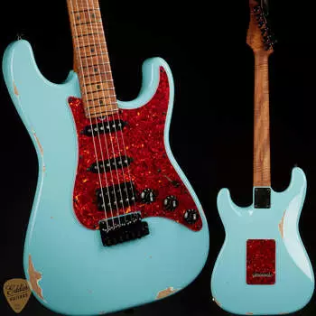 Электрогитара Suhr Eddie's Guitars Exclusive Classic S Antique Roasted - Daphne Blue